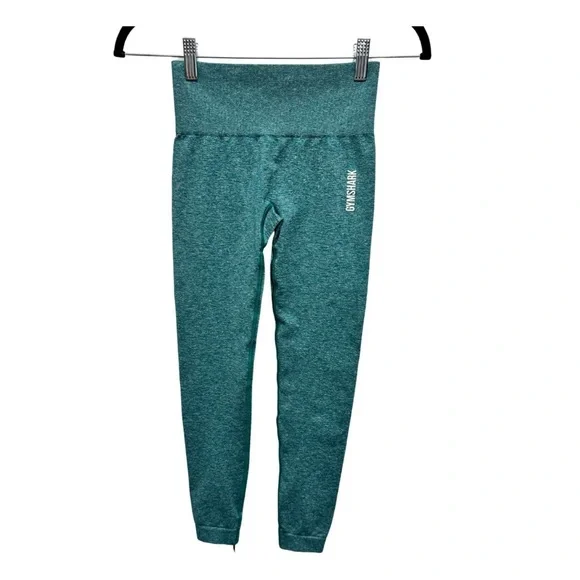 Gymshark Adapt Seamless Leggings Emerald - Picture 2 of 9